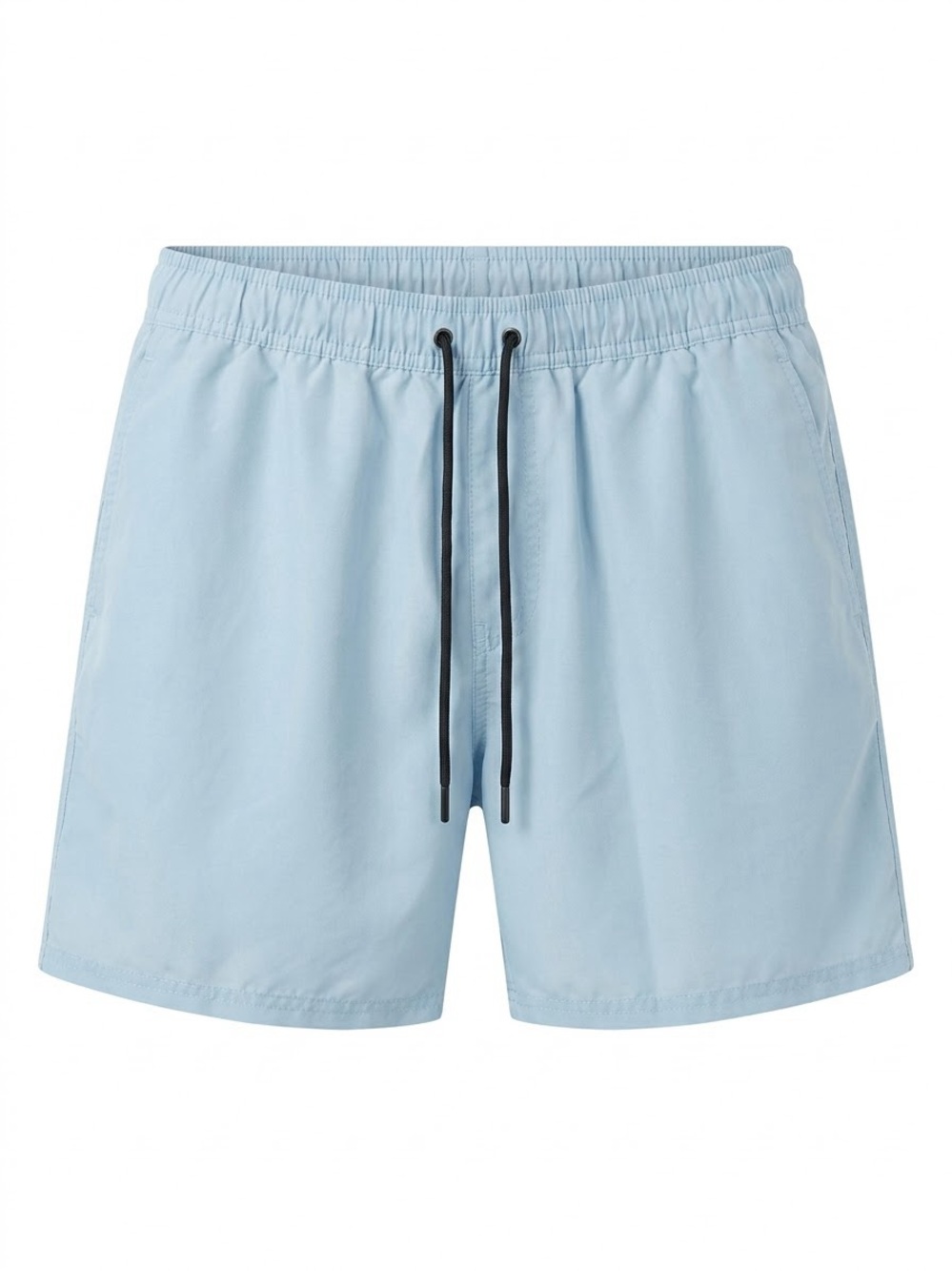 Cotton On Light Blue Swim Trunks with Black Drawstring